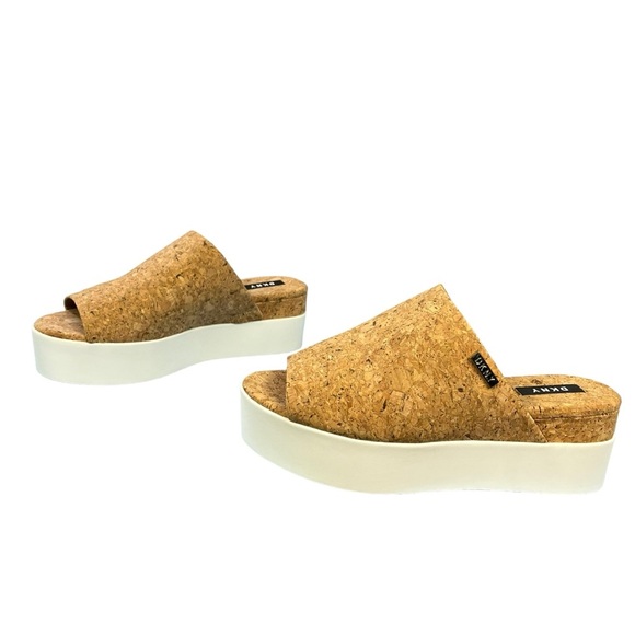 DKNY Cali Cork Platform Open Toe Sandals‎ Womens Size 9.5 - Picture 3 of 12